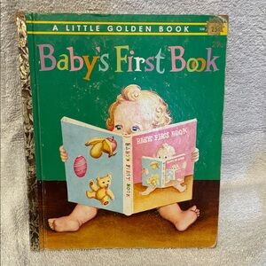 Vintage Baby's First Book A Little Golden Book 1959 Garth Williams